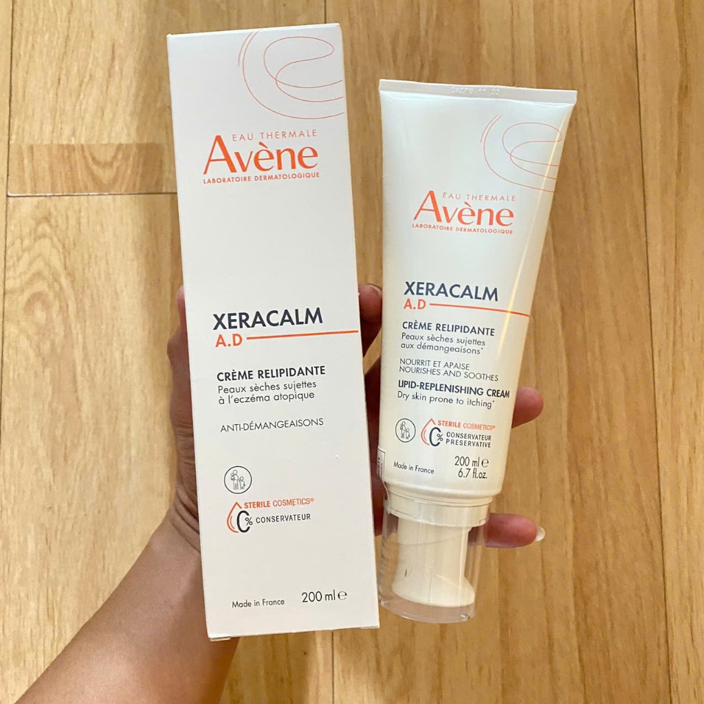 Kem làm giảm khô ngứa da Avene Xeracalm AD Lipid Replenishing Cream 200ml - SẢN PHẨM ĐƯỢC CHỌN LỌC, SỬ DỤNG CỰC THÍCH, ĐƯỢC ƯA CHUỘNG TRÊN THỊ TRƯỜNG, KHÁCH YÊU CÓ THỂ TRẢI NGHIỆM VÀ PHẢN HỒI CHO SHOP NHÉ