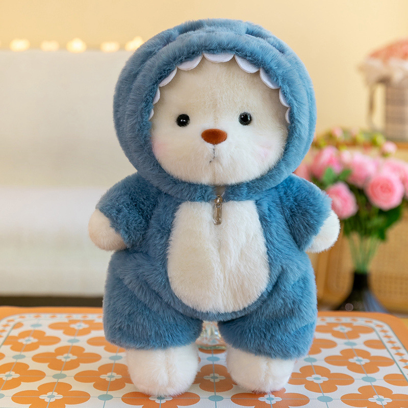 Gấu Lena Biến Thành Gấu Khớp Với Quần Áo Búp Bê Sang Trọng Có Thể Tháo Rời Búp Bê Gấu Bông