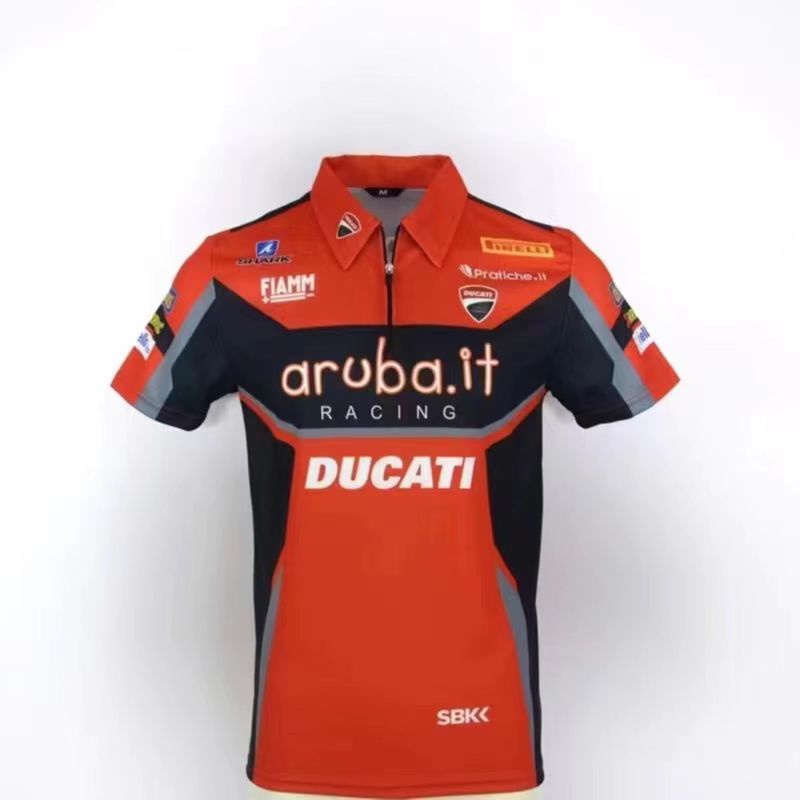 Buy Ducati T Shirt Men Polo Collar Online at a Better Price