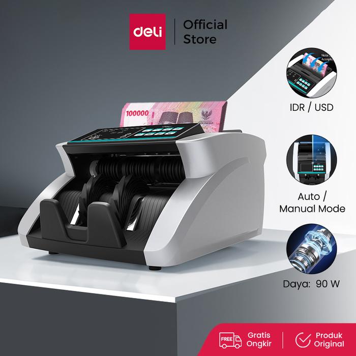 [SPECIAL PRICE] Deli Mesin Penghitung Uang / Money Counter 130 notes CT990