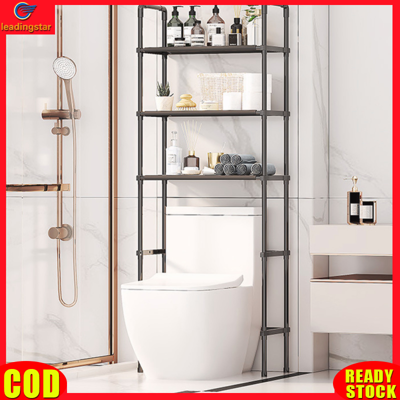 Over The Toilet Storage, 3-Tier Over-The-Toilet Space Saver Organizer Rack, Stable Freestanding Above Toilet Stand For Bathroom, Restroom, Laundry ราคา 523 บาท*ส่งฟรี