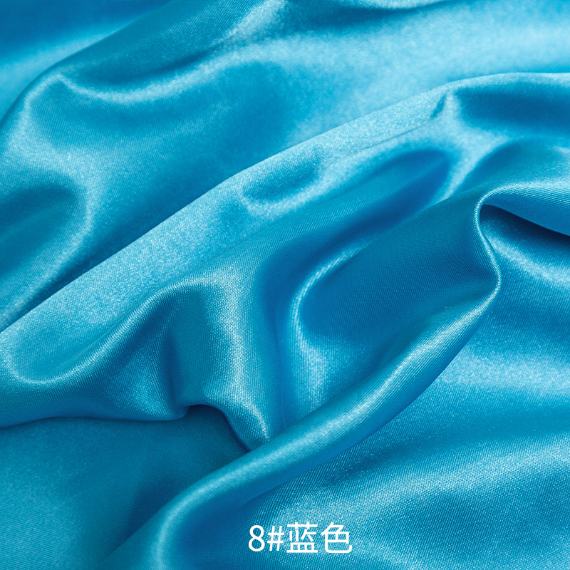 26 Colors Satin Fabric By The Meters Skirt Lining Material Wedding Decoration Fabric Box Lining DIY Clothing Sewing Background