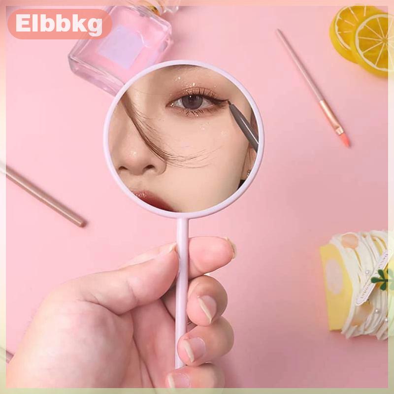 Elbbkg Mở Rộng Lông Mi Cầm Tay Trang Điểm Gương Lollipop Hình Vanity Gương Với Xử Lý Tay Độ Nét Cao Gương Vẻ Đẹp Phụ Kiện
