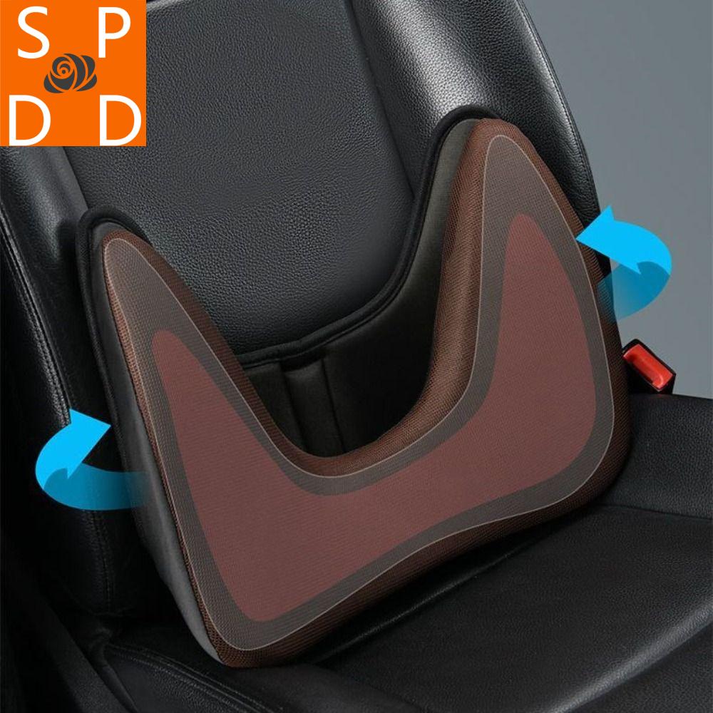 SPDD Thoáng khí Hỗ trợ thắt lưng ô tô Cố định khóa Loại tách Đệm lót ô tô Tuân thủ công thái học Bông hoạt tính Gối tựa lưng Mùa hè Giá 691,474 Đồng*Miễn phí vận chuyển