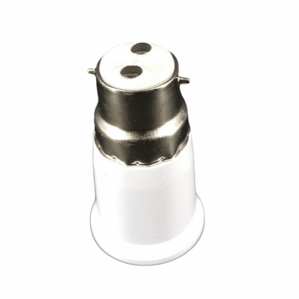 CANGMOTION Edison Screw LED Lamp Adapter Long Lasting B22 To E27 Light Bulb Socket Converter Universal Heat Resistant B22 To E27 Adapter Home Lighting