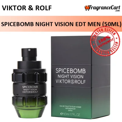 Viktor & Rolf Spicebomb Night Vision EDT for Men (50ml) Eau de Toilette V&R Spice Bomb [Brand New 100% Authentic Perfume/Fragrance]