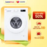 Máy giặt lồng ngang LG Inverter 9 Kg FB1209S6W1 - Giặt 6 chuyển động 6 Motion DD,  tiêu diệt vi khuẩn, giúp sợi vải được mềm mịn,  tiết kiệm điện, nước hiệu quả, hoạt động ổn định