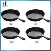 Professional Cast Iron Nonstick Skillet for Frying and Sautéing