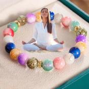 Chakra Reiki Agate Healing Bracelet by 