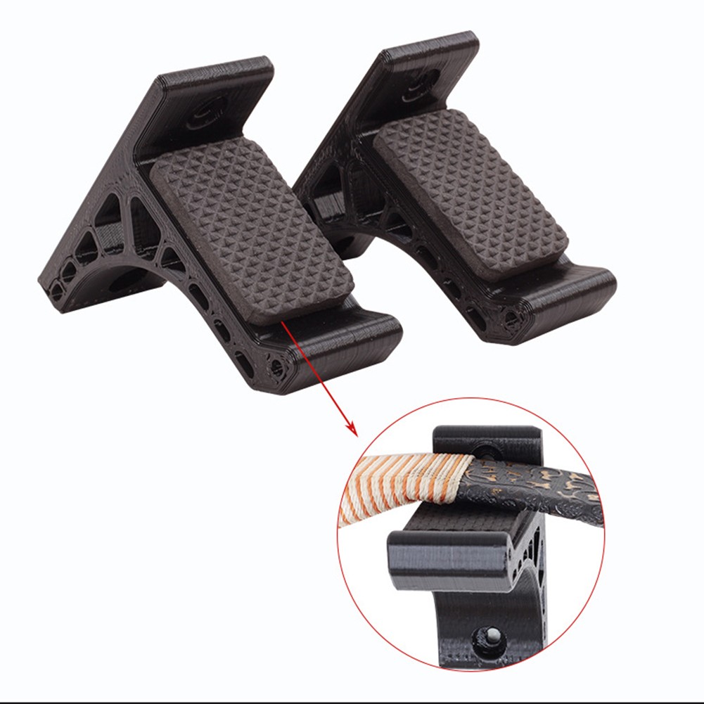 【Cá mập cá mập】 1 Cặp kẹp nơ 2.75x2.75x1.18 inch 7x7x3cm nhựa ABS chất lượng cao 【hàng có sẵn】