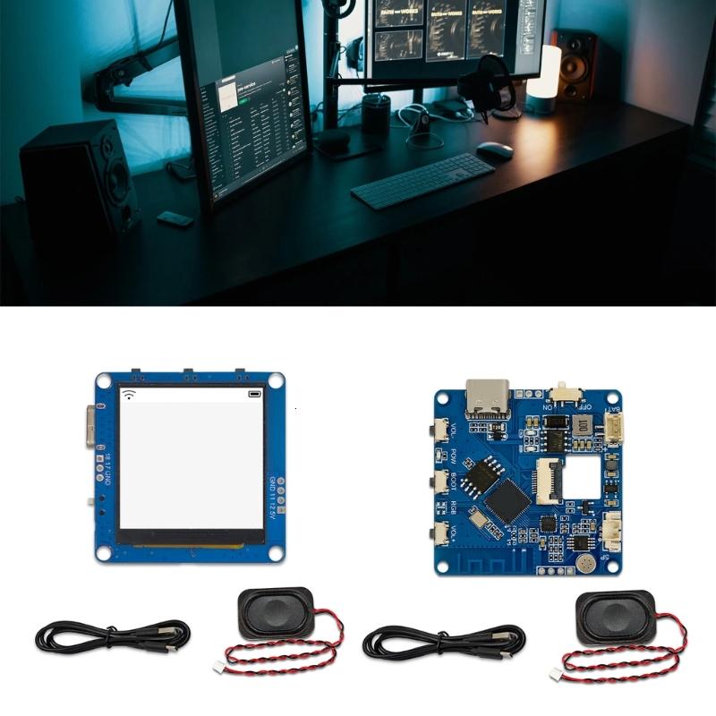 Ai Command bằng giọng nói mô-đun 1.54inch Màn hình LCD bảng mạch phát triển công cụ cho Mô-đun nhận dạng ứng dụng tương tác