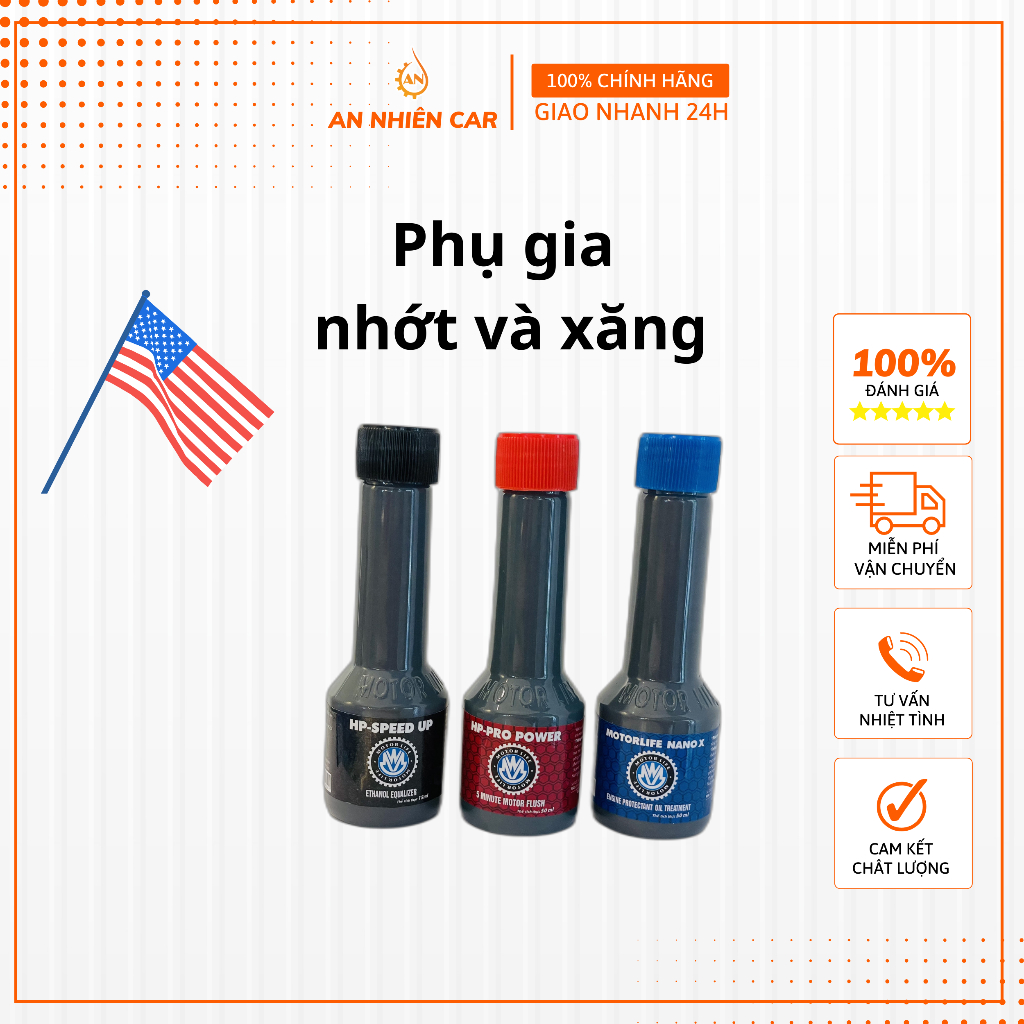 Phụ Gia Súc Rửa Động Cơ Và Vệ Sinh Buồng Đốt HP-PRO POWER công nghệ USA