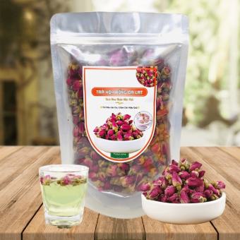Trà hoa hồng Đà Lạt 100g (tặng 2 gói trà dưỡng nhan quý phi khi mua 100g)