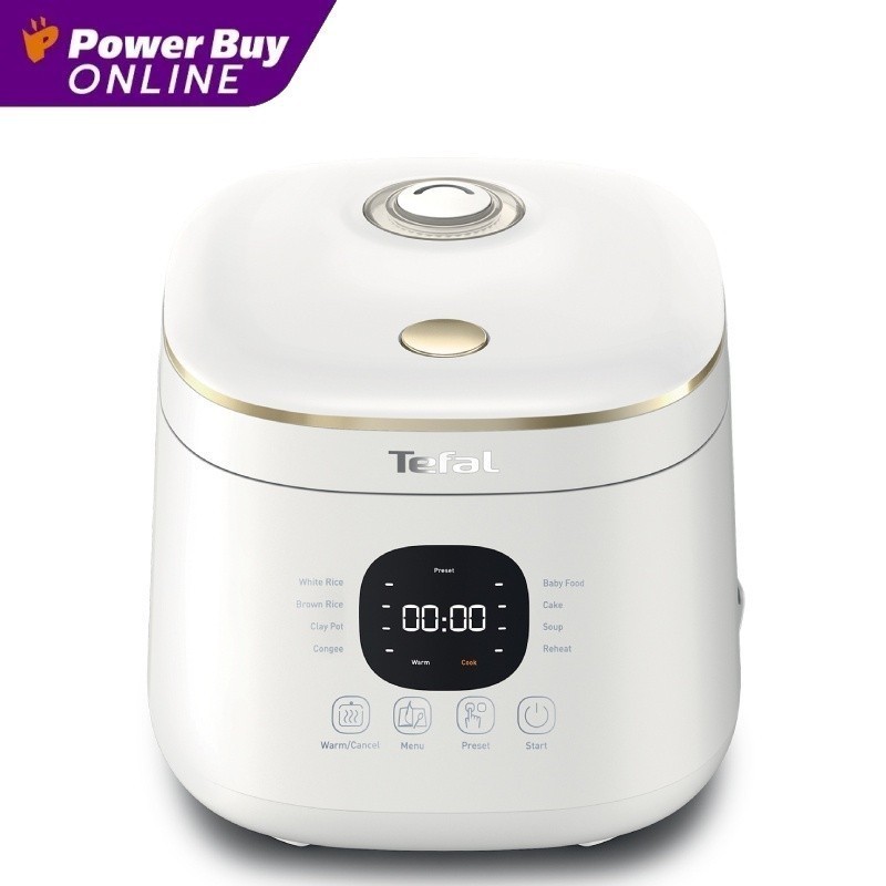 Tefal Mini Fuzzy Logic Rice Cooker (350W, 0.7L) RK5151 ราคา 1,790 บาท*ส่งฟรี