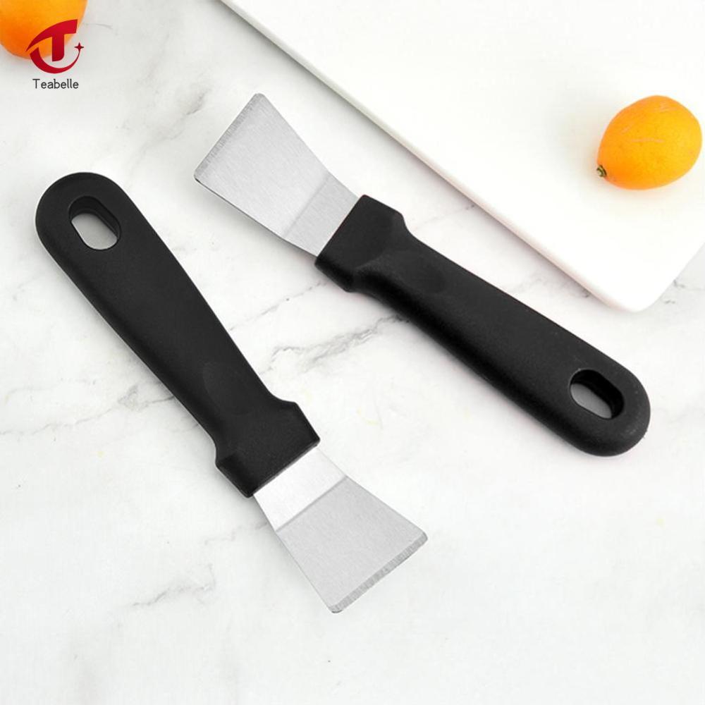 [低价清仓]Teabelle BBQ bằng thép không gỉ Net sạch scraper de-Icing Xẻng công cụ dụng cụ vệ sinh nhà bếp nhà bếp fume Remover