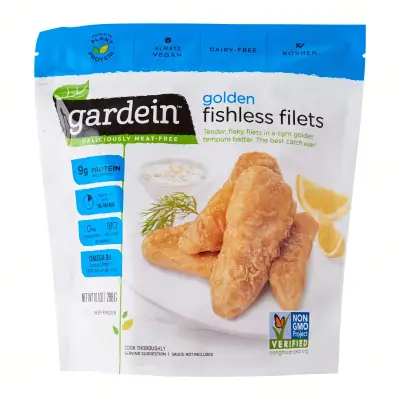 Gardein Vegetarian Golden Fishless Fillet - Frozen
