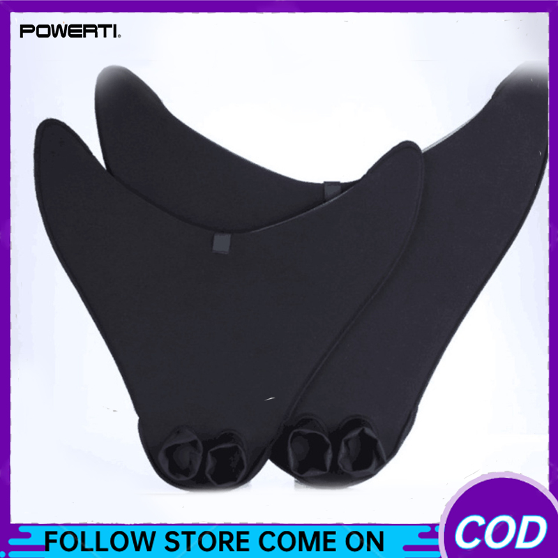 Children Adult Mermaid Swimming Diving Flippers Swimmable Tails Fin Training Flipper Black