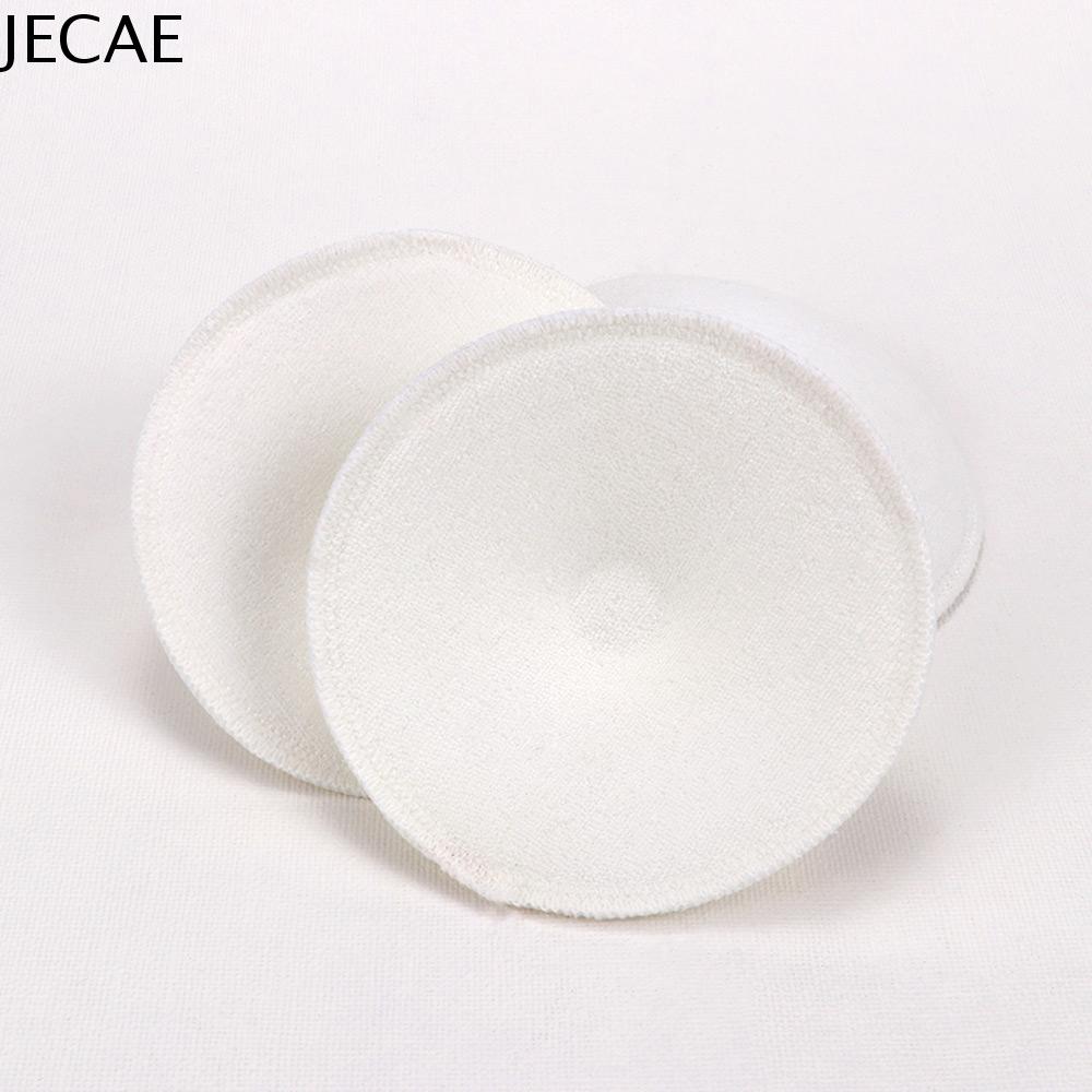 JECAE Có thể tái sử dụng Dày lên Cần thiết cho mẹ sau sinh Pad chống Galactorrhea Nuôi con bằng sữa mẹ Nuôi con bằng sữa mẹ Áo ngực cho phụ nữ mang thai Miếng đệm ngực chống tràn 4 CHIẾC Miếng lót ngực Mammy Áo ngực cho con bú
