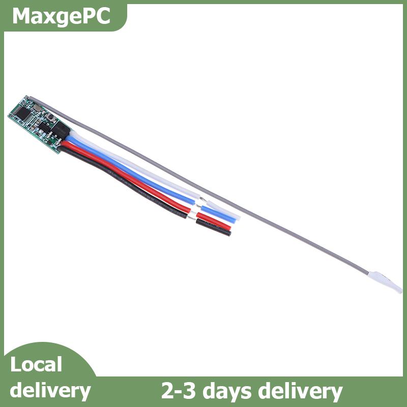 MaxgePC 433Mhz 1CH RF tiếp nhận không dây điều khiển từ xa chuyển đổi ánh sáng Micro mô-đun