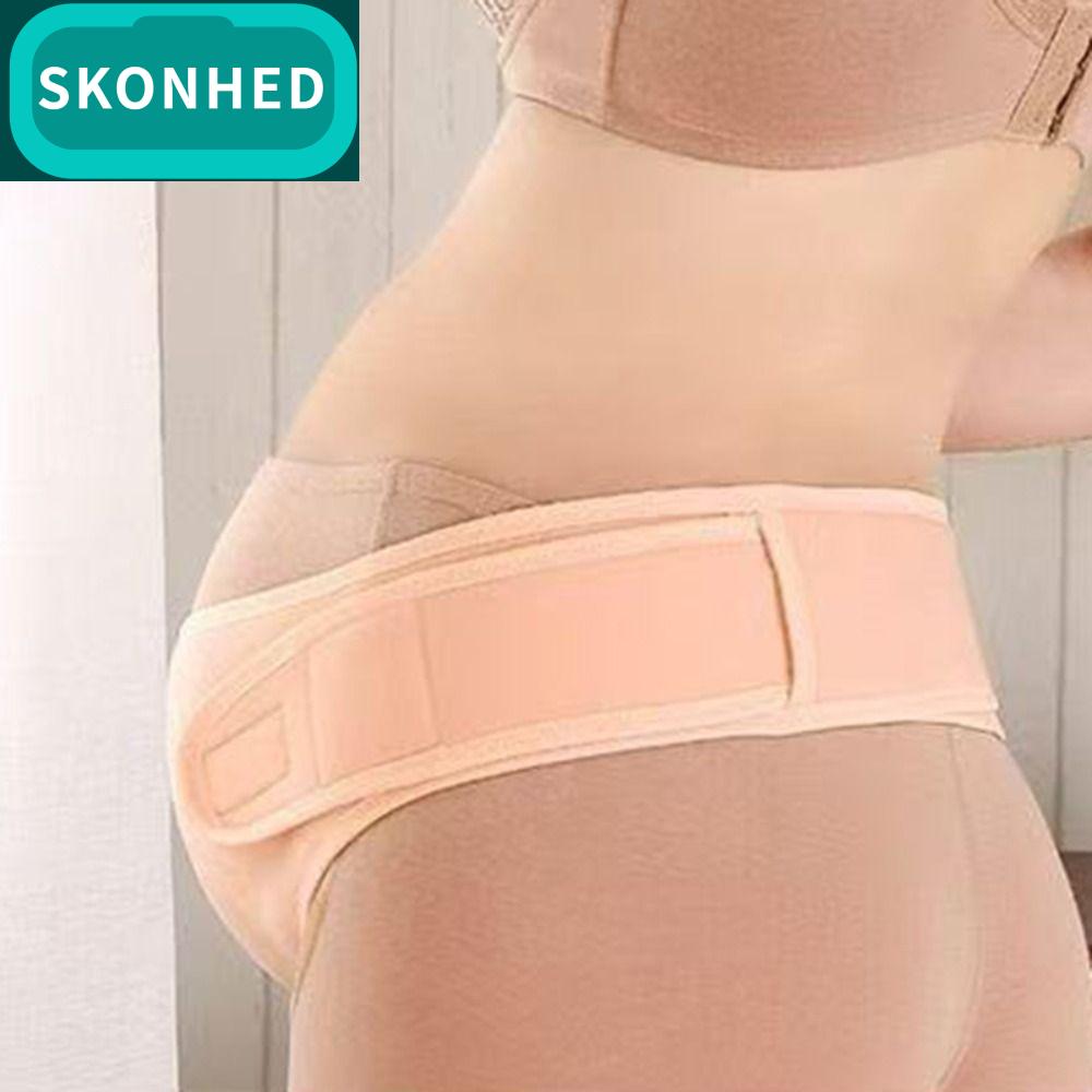 SKONHED ระบายอากาศได้ดี สายรัดพยุงสำหรับคุณแม่ตั้งครรภ์ ปรับเอวได้ ดีไซน์โค้งมน สายรัดกีฬาสำหรับการดูแลก่อนคลอด หลายฟังก์ชัน ยืดหยุ่น สายรัดหน้าท้องสำหรับคุณแม่ ผู้หญิง ราคา 308 บาท*ส่งฟรี