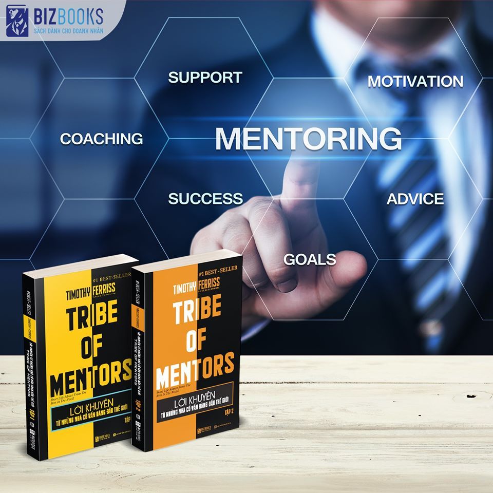 Combo 2 Cuốn Sách Lời Khuyên Từ Những Nhà Cố Vấn Hàng Đầu Thế Giới - Tribe Of Mentor - Tập 1 &2 - Bizbooks