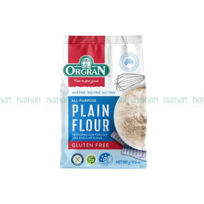 Bột làm bánh không gluten Orgran 500g
