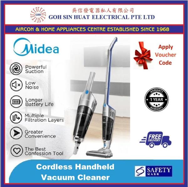Midea MVC-15P Cordless Handheld Vacuum Cleaner (Ni-MH 1500mA) with free delivery Singapore