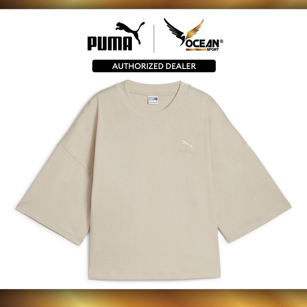 PUMA BETTER CLASSICS Oversized Tee Putty 62422690
