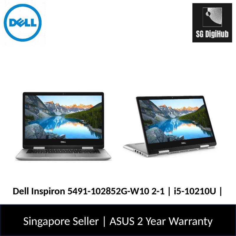 Dell Inspiron 5491-102852G-W10 2-1 | i5-10210U | 8GB RAM | 512GB SSD | NVIDIA MX230 | 2Y Warranty