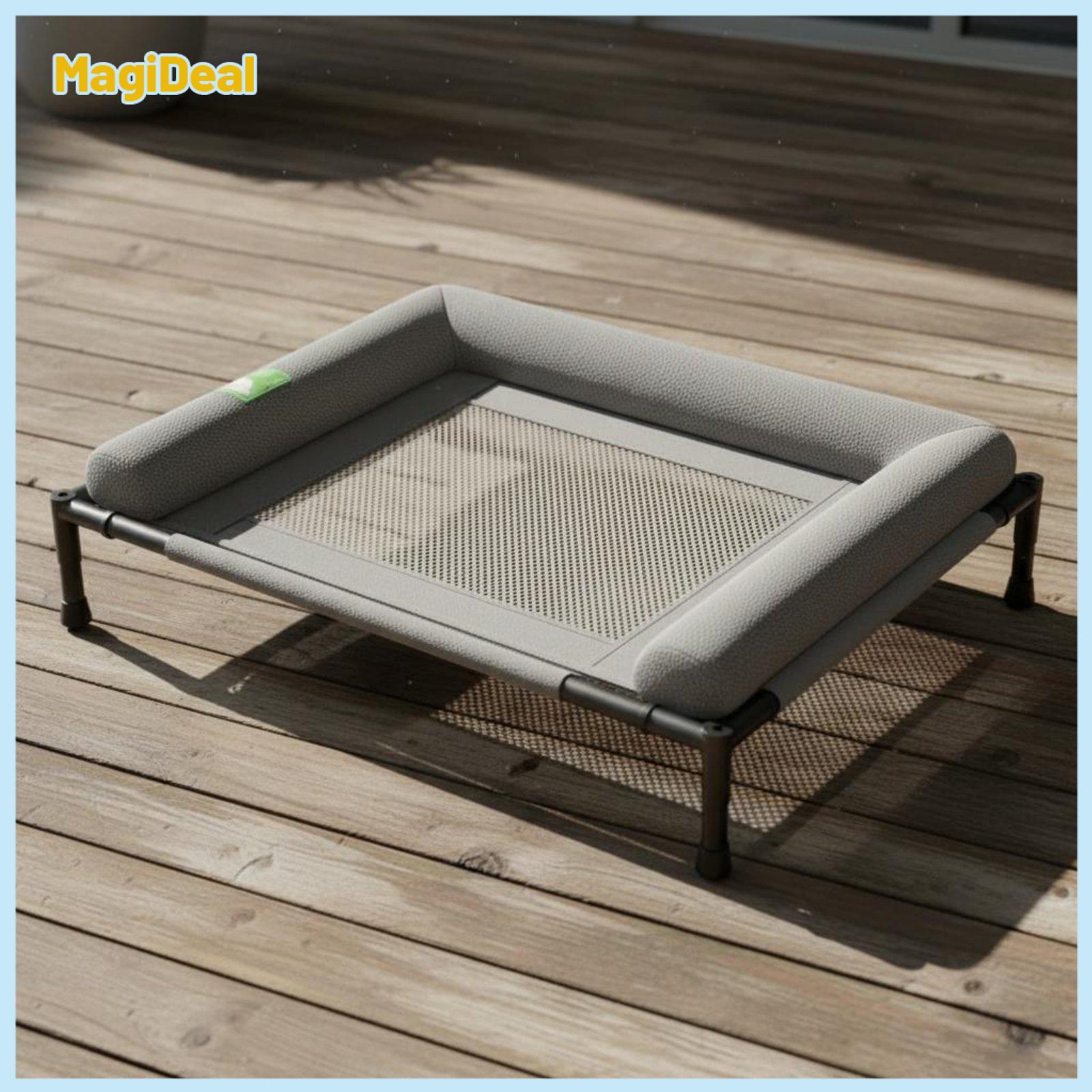 Waterproof Memory Foam Bed High-rise Pet Lounge Comfortable Dog Mattress Breathable for Medium Large Dogs Indoor Backyard ราคา 2,465 บาท*ส่งฟรี