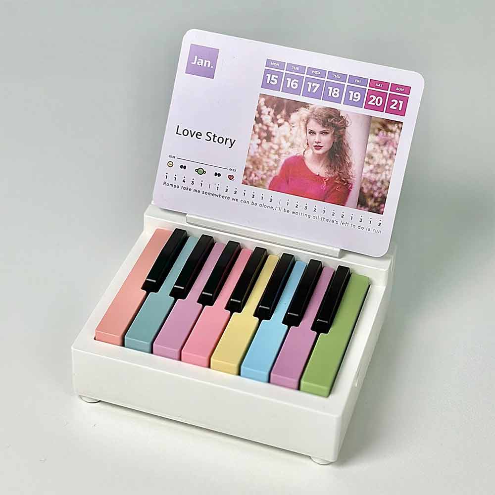Lịch Piano Taylor Swift Mới 2024 kèm Bản Nhạc, Quà Tặng Cho Bé Gái, Bộ Sưu Tập Piano, Đồ Chơi Nhạc Cụ-152c4c8b - 3