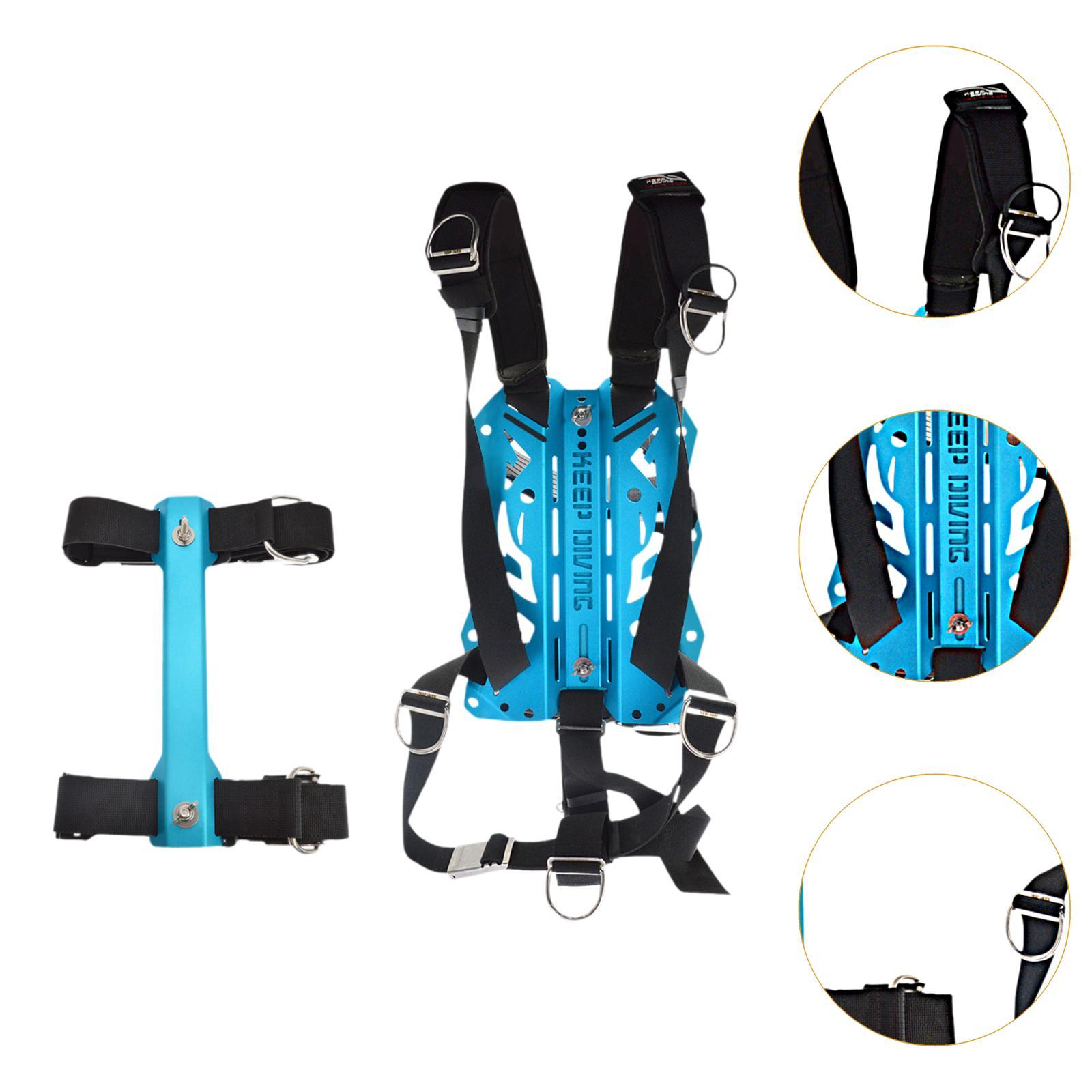 Baoblaze Diving Backplate Set Single Tank Adapter Bracket for Beach Underwater Dive ราคา 11,071 บาท*ส่งฟรี