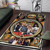 Rock Band Area Rugs, Non-Slip Floor Mat by Guns N' Roses