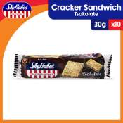 Skyflakes Cracker Sandwhich Tsokolate 30gx10