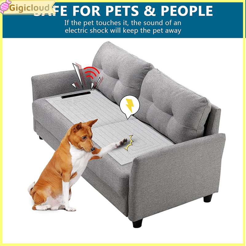 Gigicloud IN stock Electronic Shock Mat Pet Dog Training Mat Indoor Shock Safe For Dog And Cat Puppy Training Scratcher Board Sofa Dog Bed Mat ราคา 719 บาท*ส่งฟรี