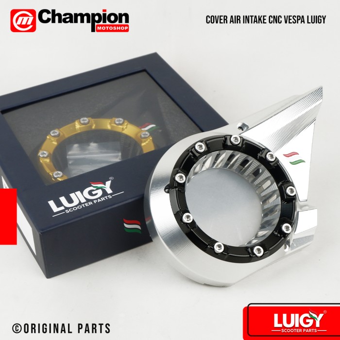 Cover Intake Luigy CNC Iget Vespa Sprint Primavera Harga 1,400,000 rupiah*Gratis Ongkir