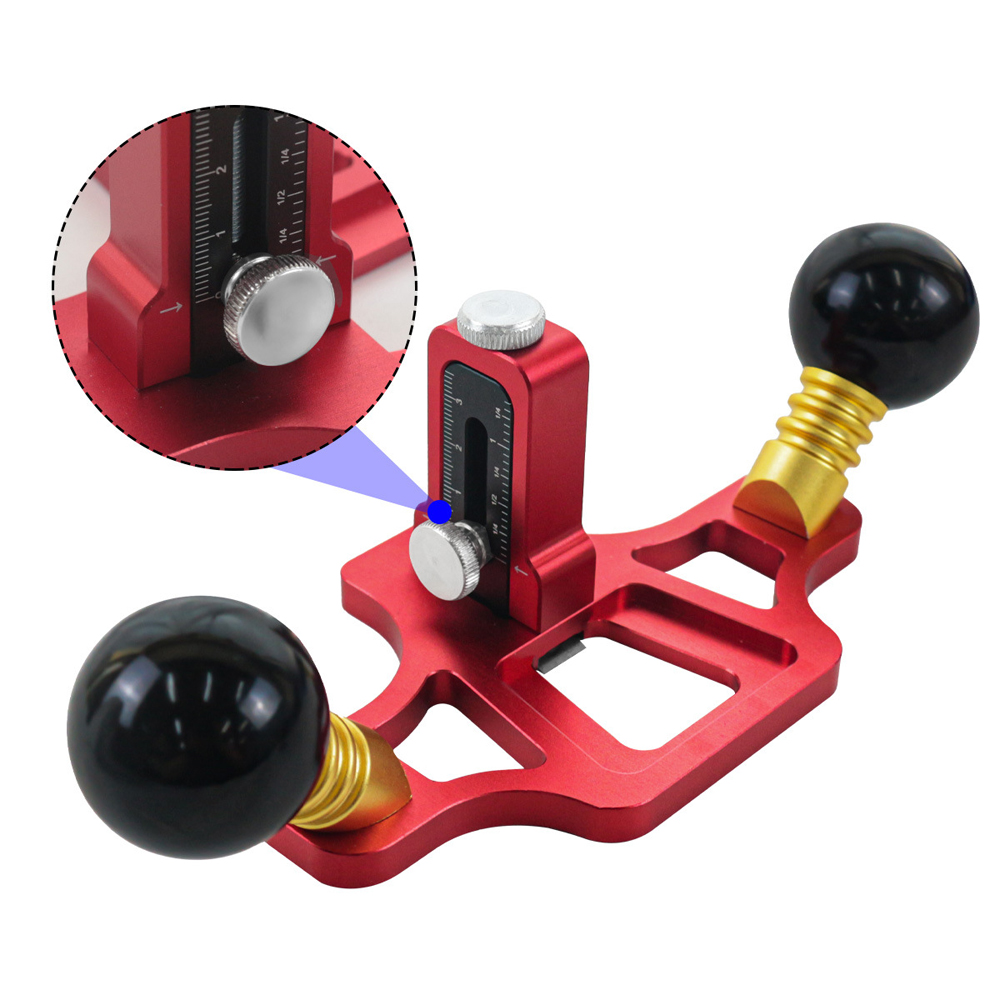 Woodworking Planer Aluminum Alloy Grooving Planer Hand Plane with Adjustable Cutting Depth for Trimming Wood Planing Giá 920,000 Đồng*Miễn phí vận chuyển