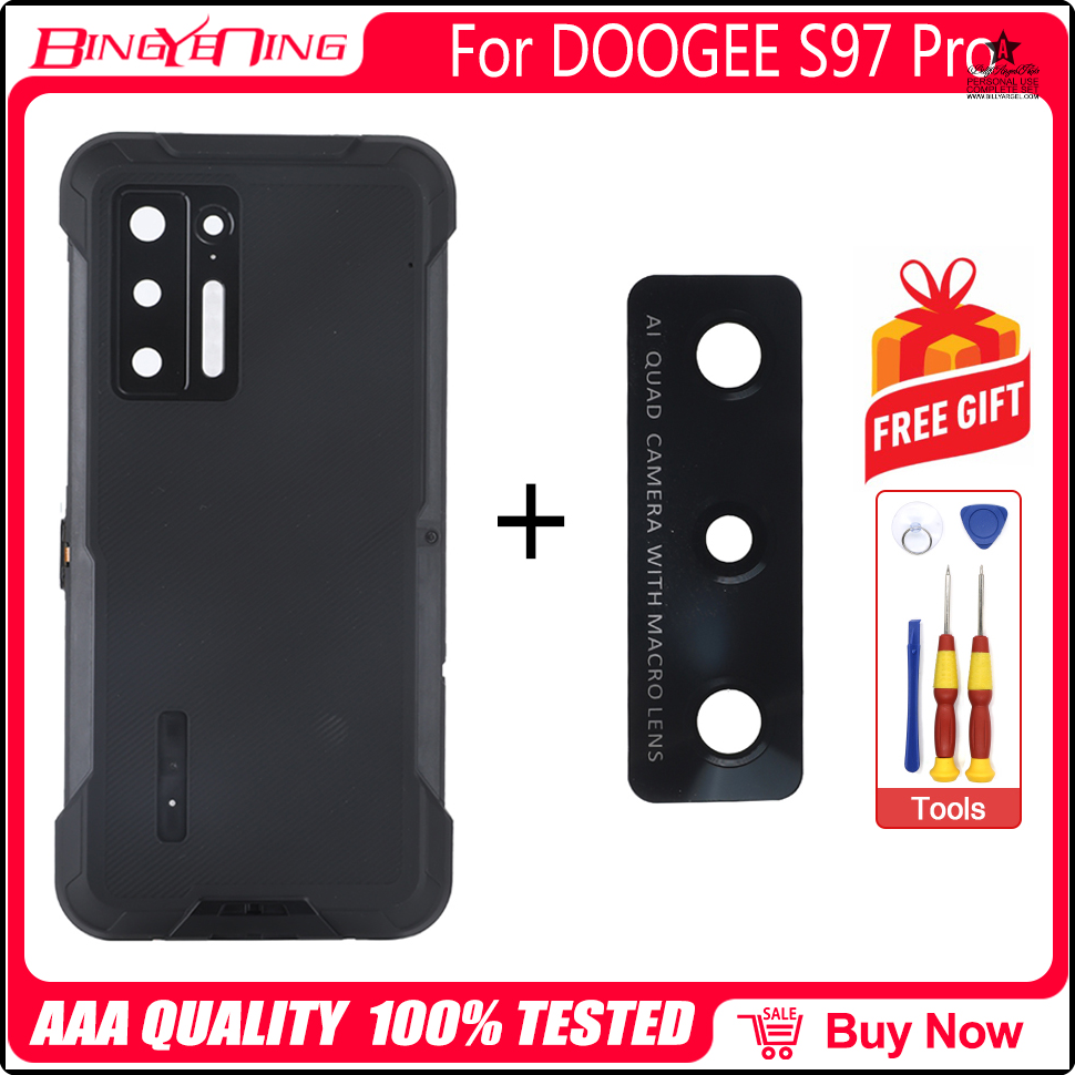 [Ttess] 100% neue ban đầu für DOOGEE S97 Pro BATTERIE abdeckung zurück abdeckung MIT mikrofon + hint