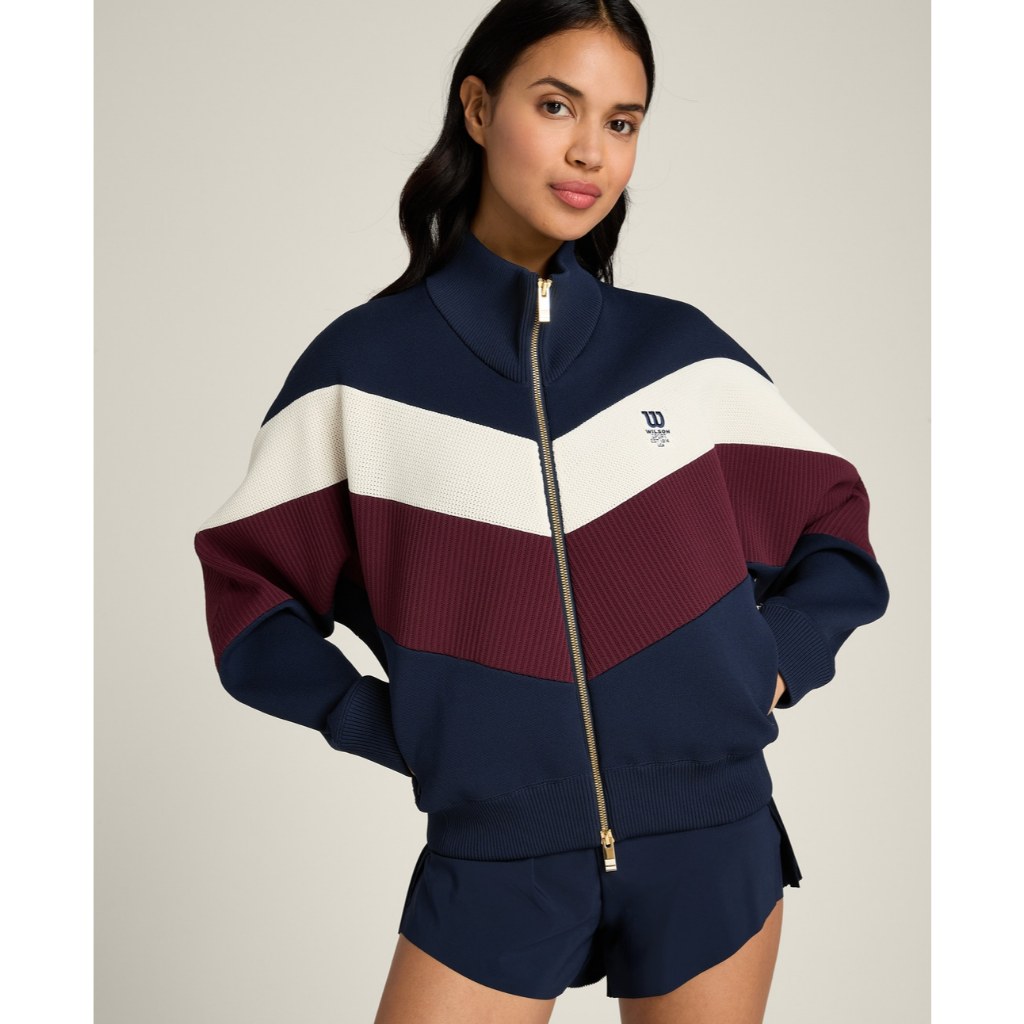 Wilson Women CLUB KNIT JACKET WW00582U001001 Official Store ราคา 5,990 บาท*ส่งฟรี