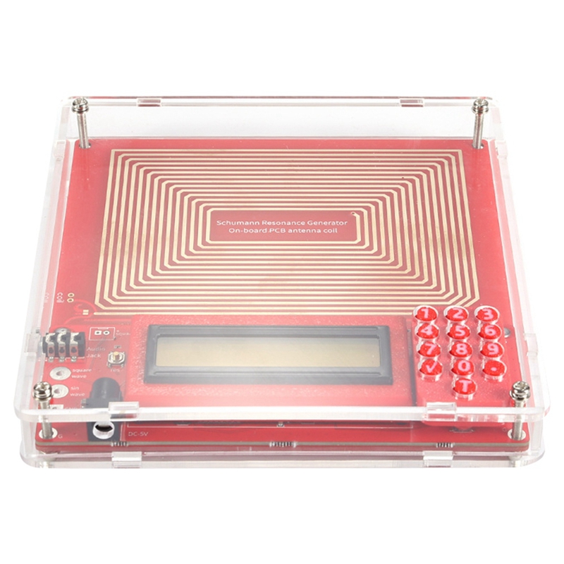 Yours MO-Audio Resonator Ultra-Low Frequency Pulse Wave Generator 0.1Hz- 99999Hz Adjustable 7.83HZ R