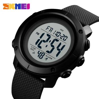 SKMEI Men Sports Watch Waterproof Digital Watches Countdown Alarm Fashion Wristwatch 1426 1416