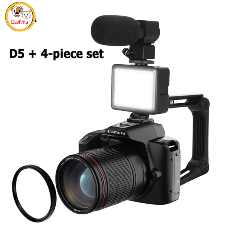 Digital Camera 16X Digital Zoom Camera 4K HD Digital Camera Dual Lens Night Vision Cam For Photographer Beginner ราคา 4,711 บาท*ส่งฟรี