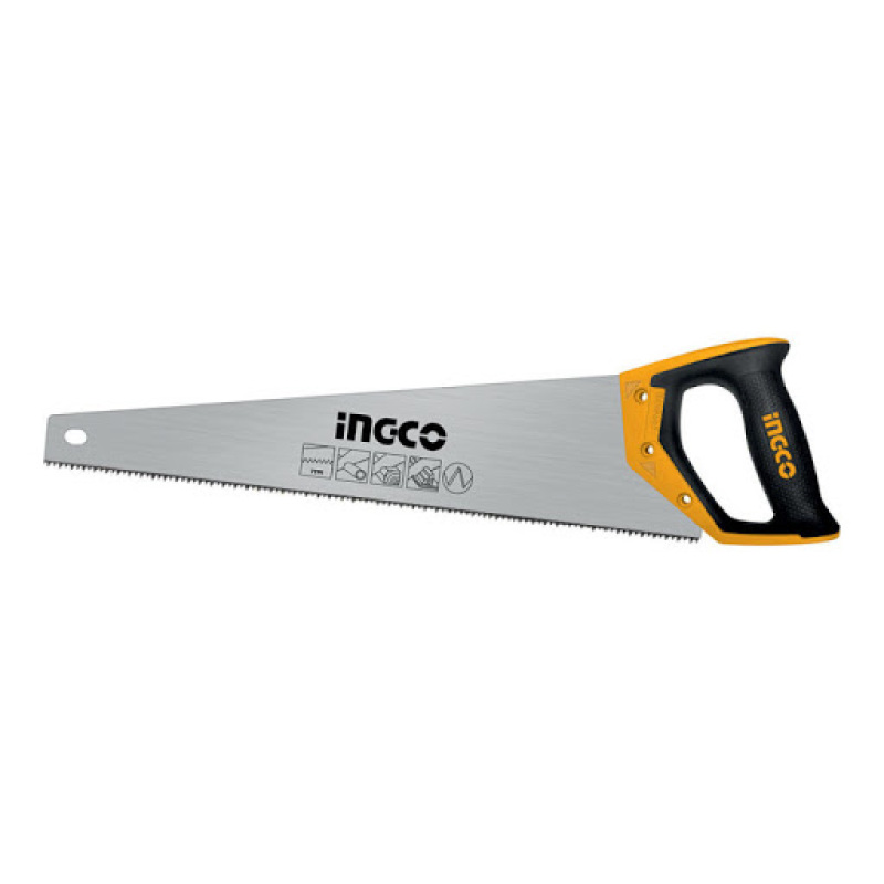 INGCO I-HHAS08500 Hand saw Length: 500mm, Thickness:0.9mm, 7TPI
