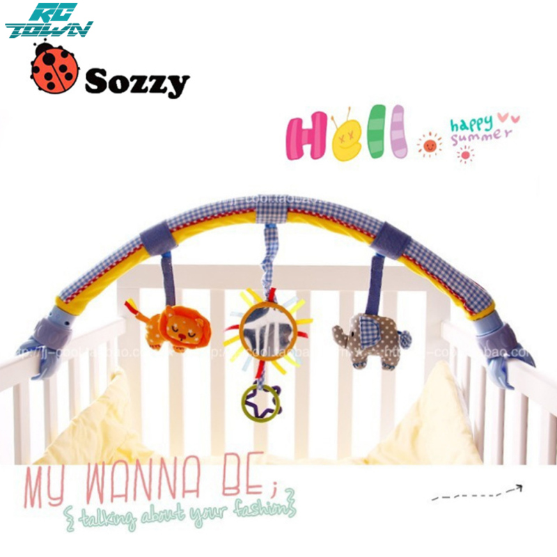 SOZZY Cute Animal Music Hanging Toys For Baby Stroller Bed Crib Car Safety Seat ราคา 450 บาท*ส่งฟรี