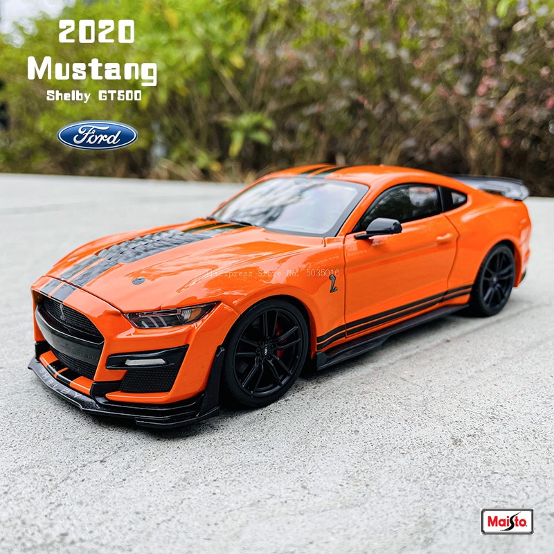 Maisto 1 24 The New Ford 2020 Mustang Shelby GT500 Alloy Car Model
