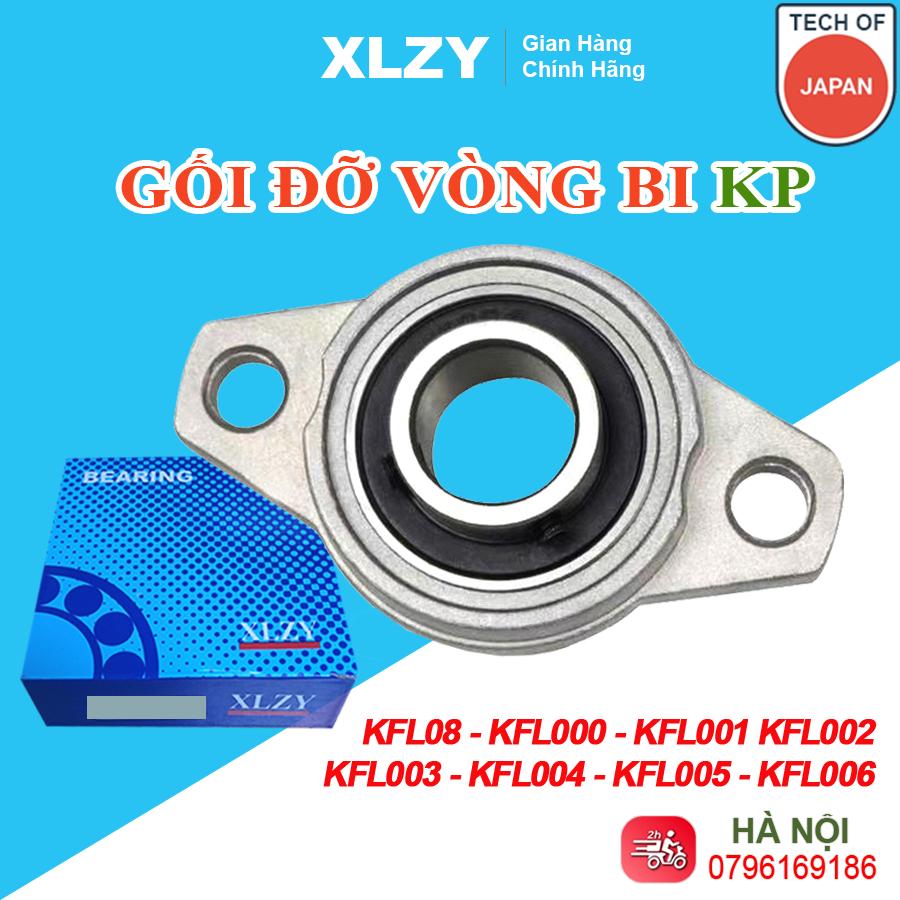 Gối đỡ vòng bi trục đứng XLZY KFL000 KFL001 KFL002 KFL003 KFL004 KFL005 KFL006 KFL007 KFL08