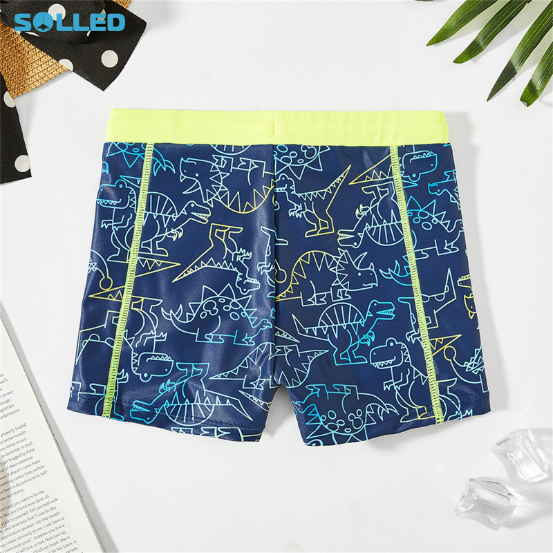 Toddler Boys Swim Shorts Summer Print Shorts Swimming Trunk Beach Board Shorts Swimwear For Kids Boy ราคา 113 บาท*ส่งฟรี