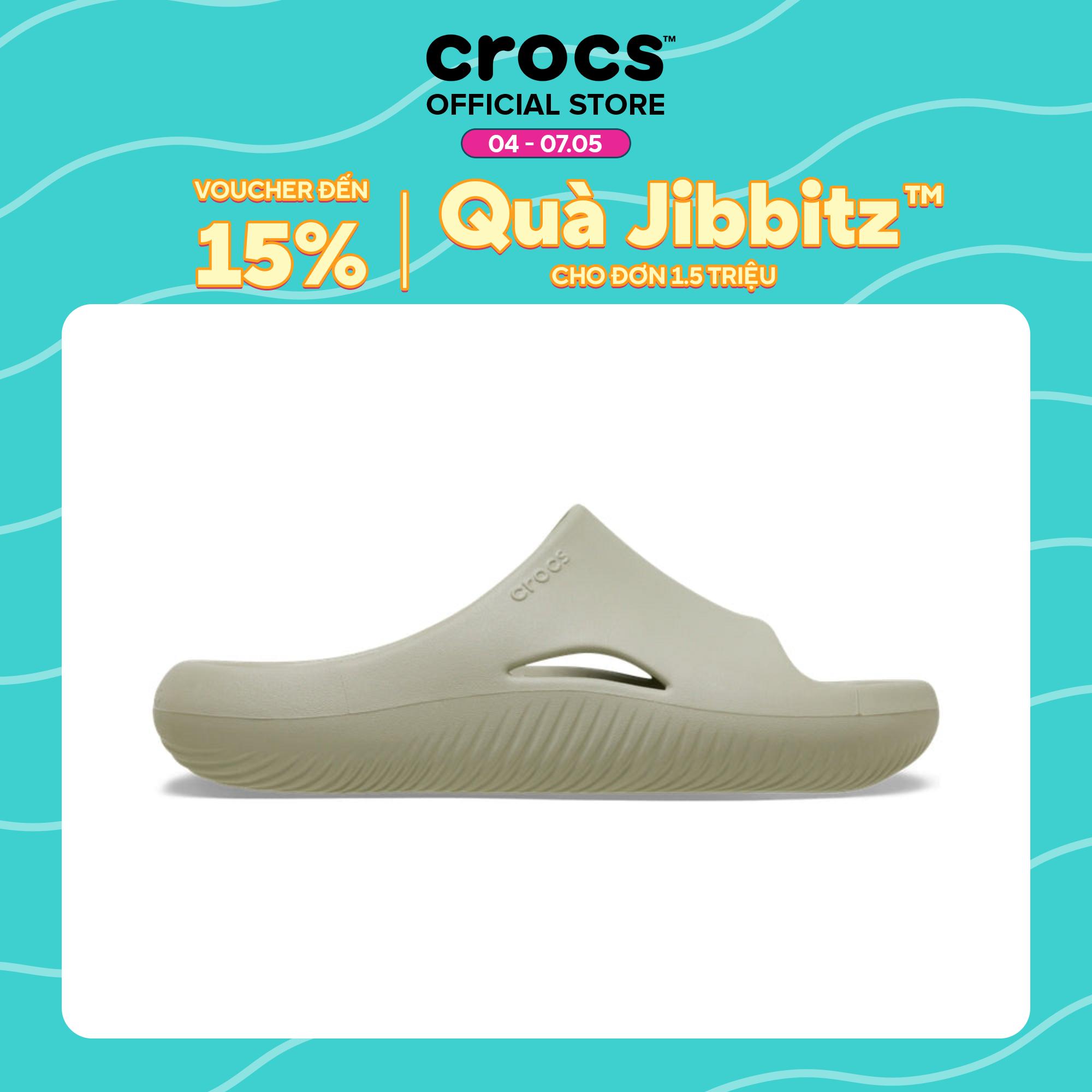 Dép Quai Ngang Unisex Crocs Mellow - Meteor - 208392-1WY