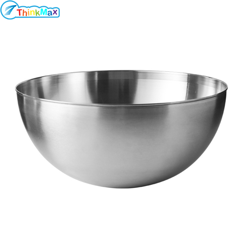 Thickened Egg Mixing Bowls Rust-proof Large Capacity 304 Stainless Steel Salad Bowls Kitchen Baking Cooking Accessories ราคา 123 บาท*ส่งฟรี