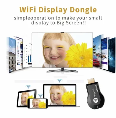 Anycast M9 Plus HDMI WIFI Display iPhone/iPad Google Chrome, Android Screen Mirroring Cast Screen AirPlay DLNA Miracast